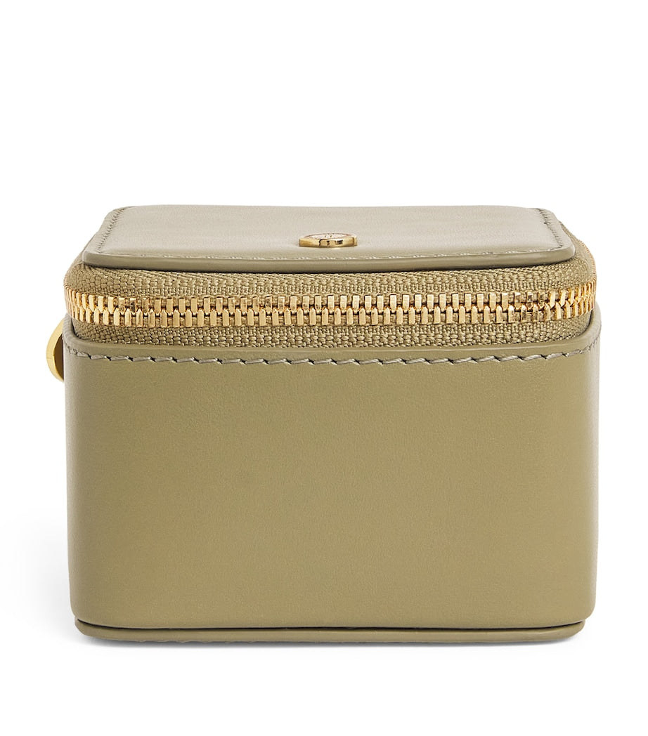 Harrods small smooth leather trinket box, UK version