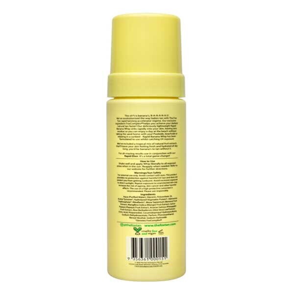 The Fox Tan Rapid Banana Whip Tan Accelerator 200ml GOODS Superdrug   