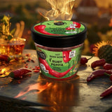 Organic Shop Ruby Pepita hot body scrub 300ml, UK version