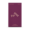 Forplay His & Hers chocolate with adaptogens and cards, imported from the UK