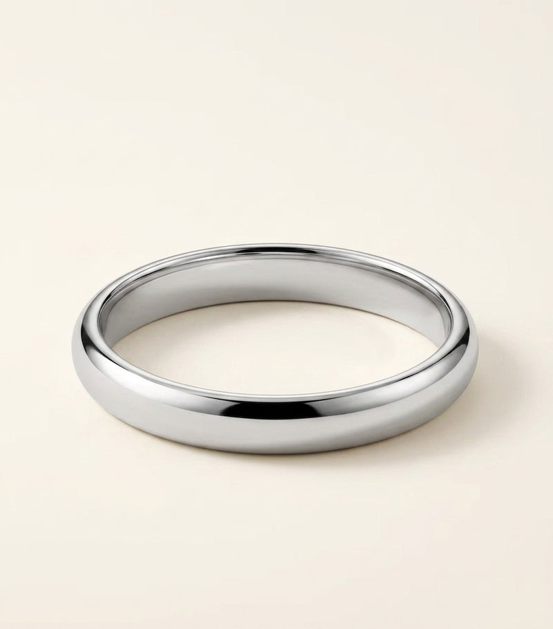 Cartier 1895 platinum wedding ring 2.5mm, UK version