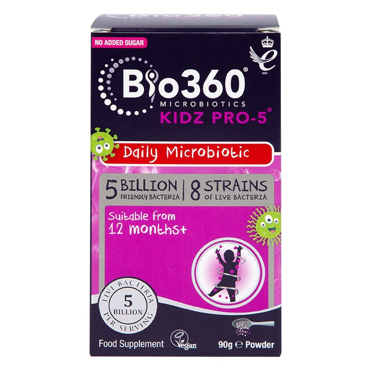 Nature’s Aid Kidz Pro-5 Daily Microbiotic Powder 90g Children's Health Vitamins Holland&Barrett   