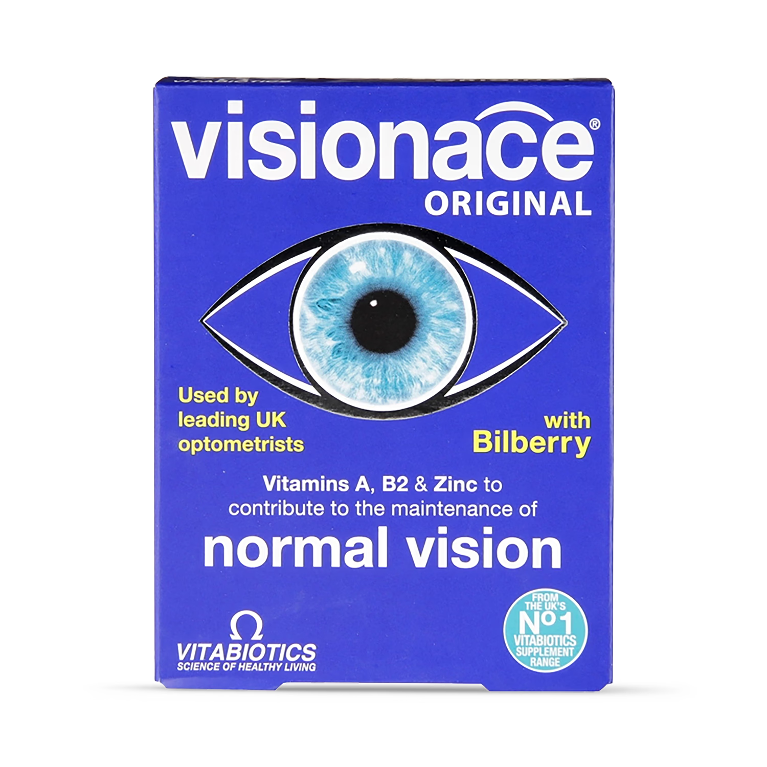 Vitabiotics Visionace tablet supplement (British brand)
