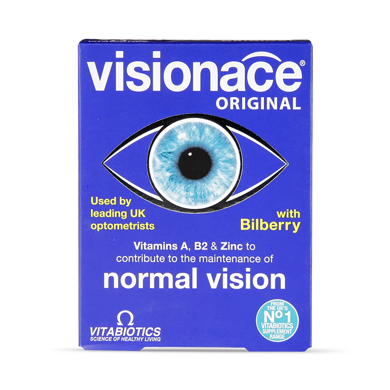 Vitabiotics Visionace tablet supplement (British brand)
