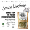 APSOGO organic lemon verbena loose leaf tea 100g (British brand)