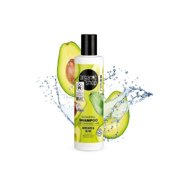 Organic Shop repairing shampoo for damaged hair 280ml - British product