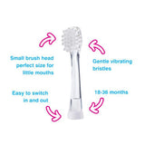 Brush Baby Replacement BabySonic® Toothbrush Heads (2 Pk) GOODS Superdrug   