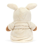 Jellycat Bartholomew Bear with Bathrobe soft toy 26cm, UK version