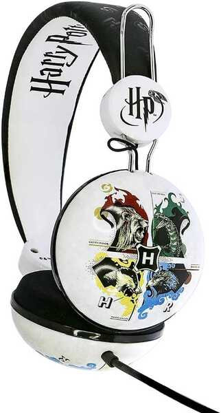 OTL Harry Potter Hogwarts Crest Kid's headphones (British brand)