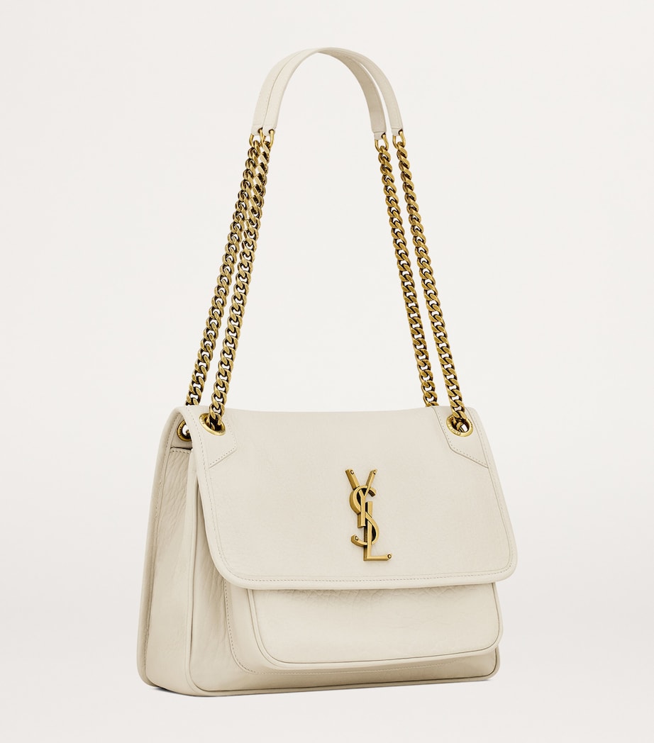 Saint Laurent Medium Niki Flap Bag in lambskin leather, UK version