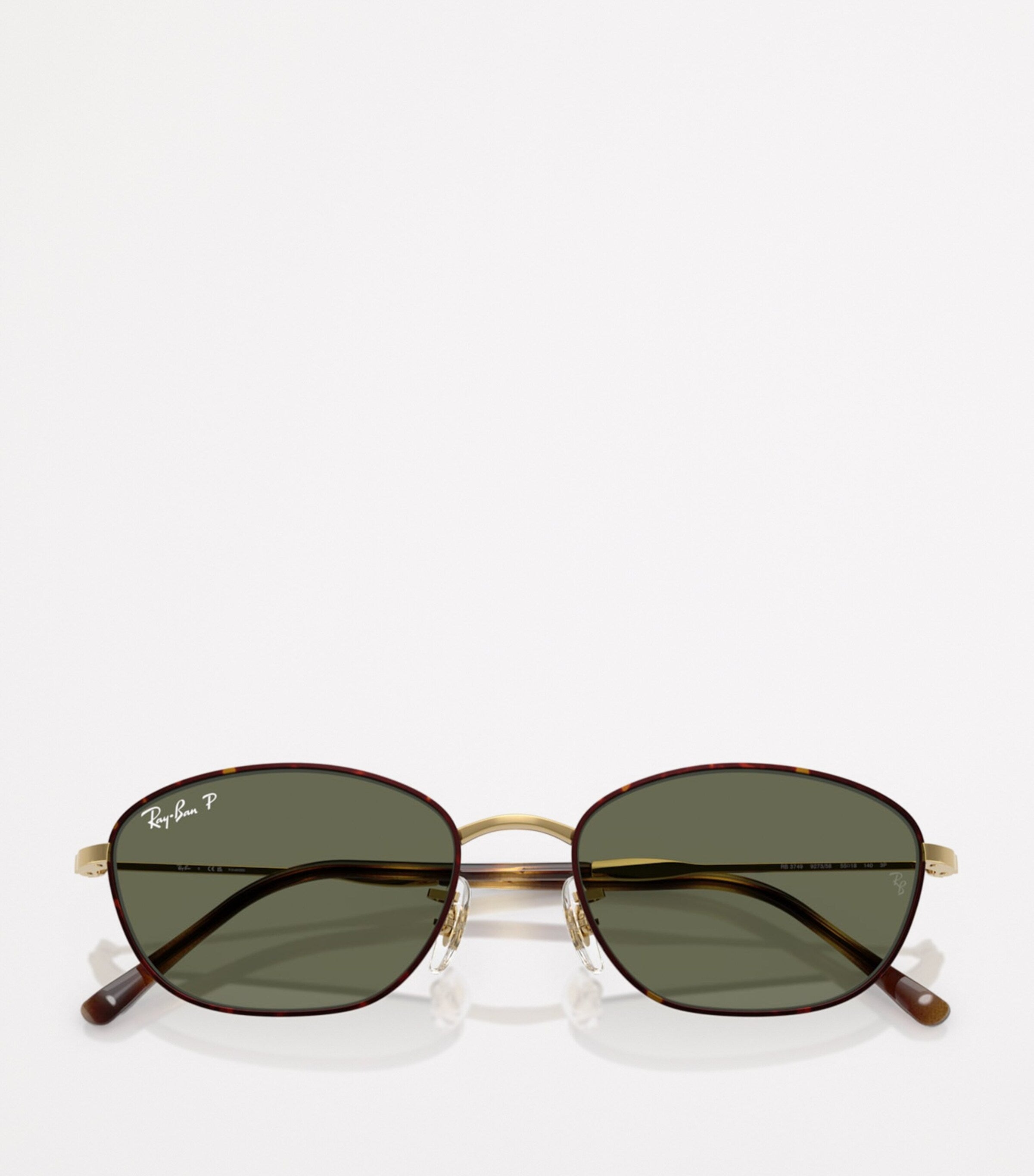 Ray-Ban RB3749 irregular metal frame sunglasses, imported from the UK