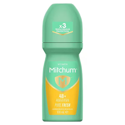 Superdrug Mitchum Pure Fresh Anti-Perspirant Roll On 100ml- Buy online at McGrocer
