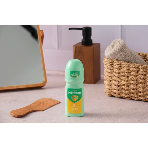 Mitchum Pure Fresh Anti-Perspirant Roll On 100ml, imported from the UK