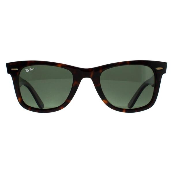 Ray-Ban Wayfarer 2140 brown polarised sunglasses medium 50mm (British brand)