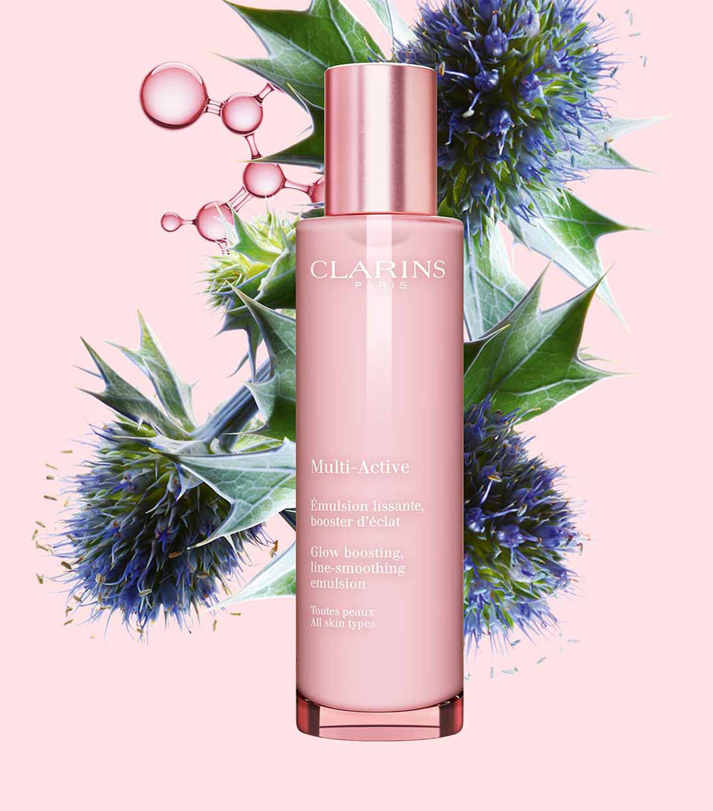 Clarins Multi-Active Emulsion 100ml skincare product, UK version