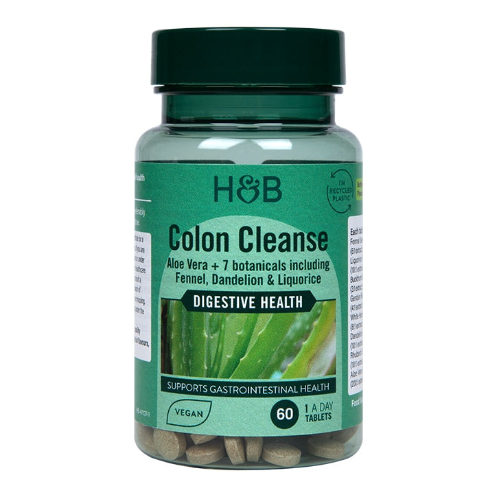 Holland & Barrett Colon Cleanse 60 Tablets Aloe Vera Products Holland&Barrett   