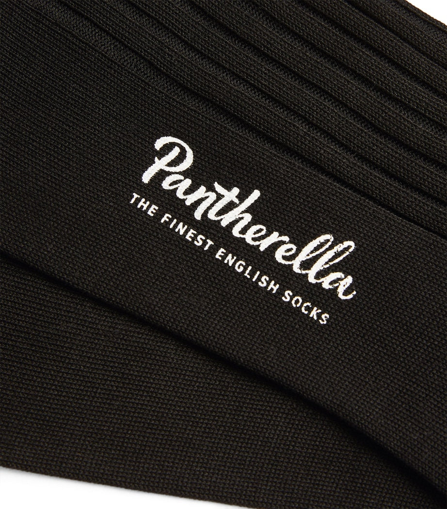Pantherella ribbed socks, imported from the UK
