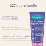 Lansinoh HPA Lanolin Nipple Cream 40ml GOODS Superdrug   