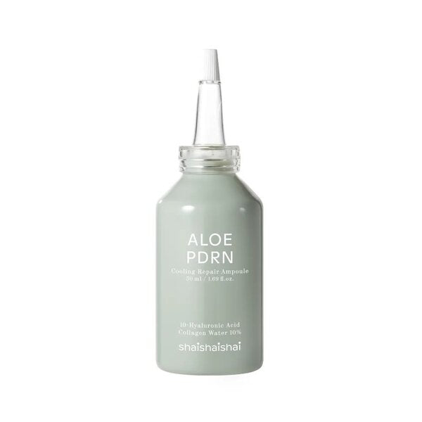 Shaishaishai Aloe PDRN cooling repair ampoule 50ml, imported from the UK
