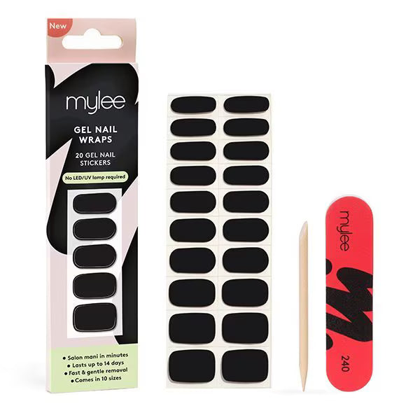 Mylee Gel-Nagelfolien „Witching Hour“, importiert aus Großbritannien