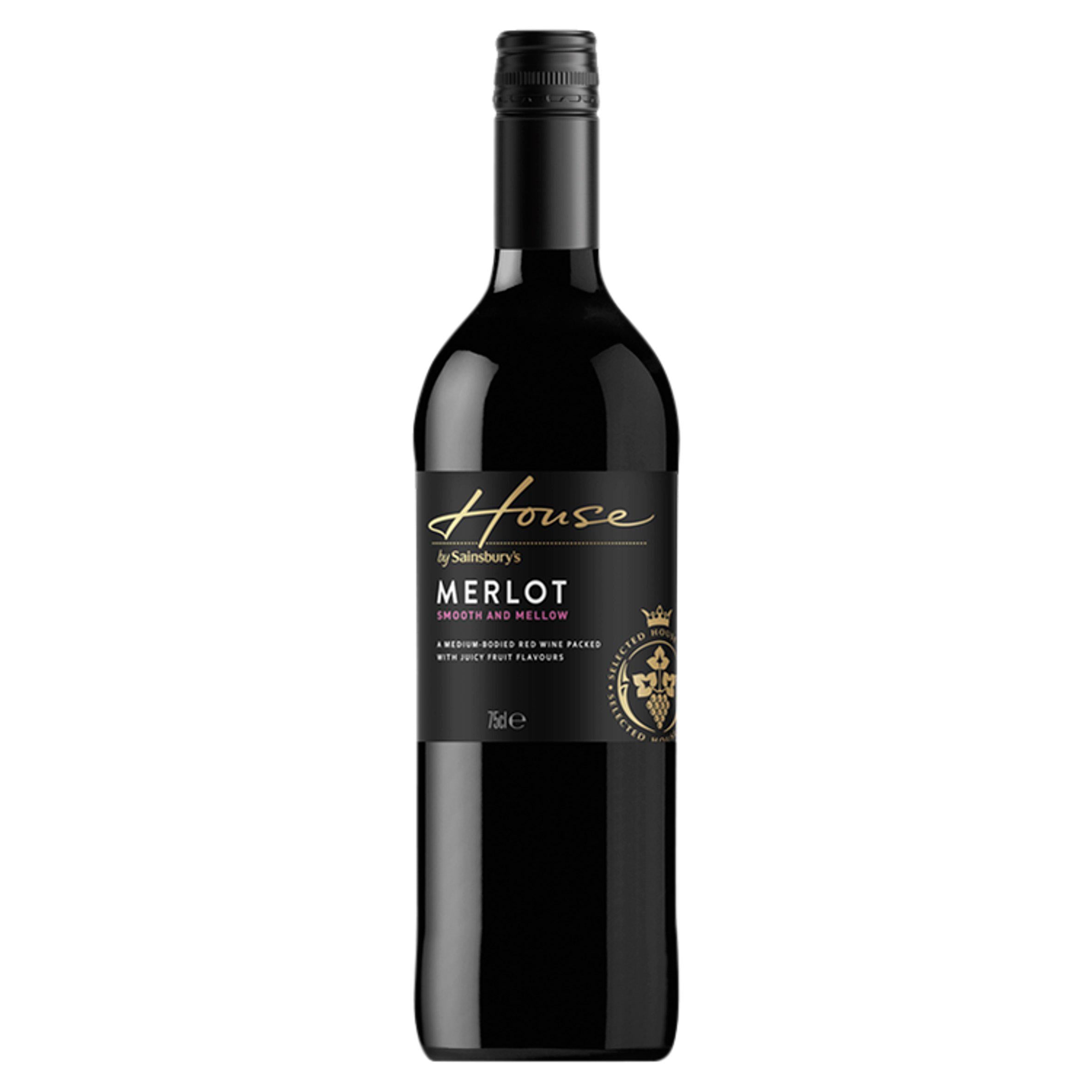 Sainsbury's House Merlot 75cl GOODS Sainsburys   