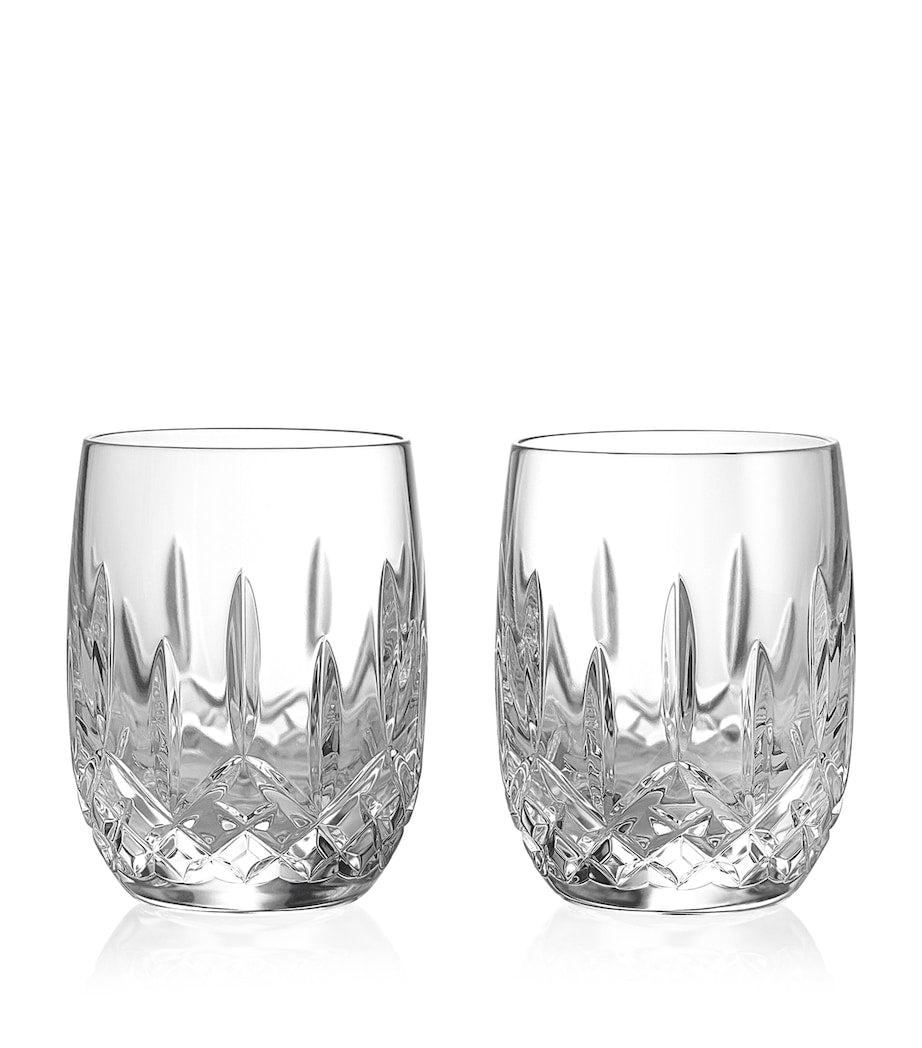 Waterford rounded whiskey tumblers set of 2 180ml (British brand)
