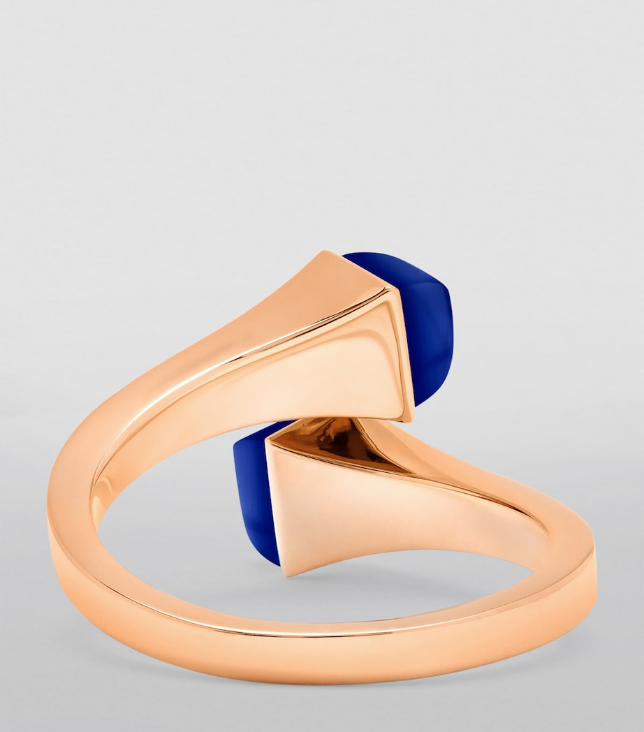 Marli New York Cleo rose gold lapis lazuli diamond - British product
