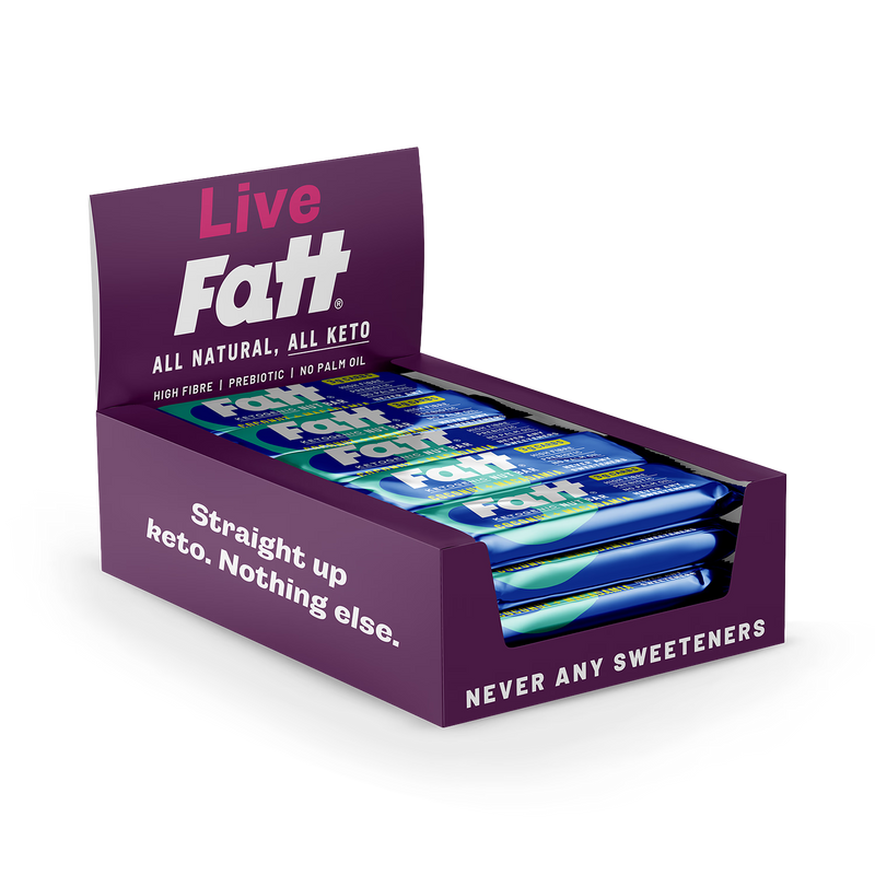 Coconut and macadamia nut bar 20 x 30g, UK version