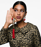 Carolina Herrera leopard print lipstick cap - British product