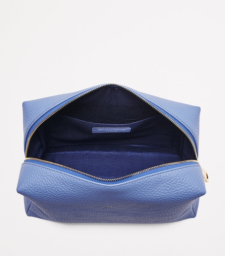 Aspinal of London leather wash bag, imported from the UK