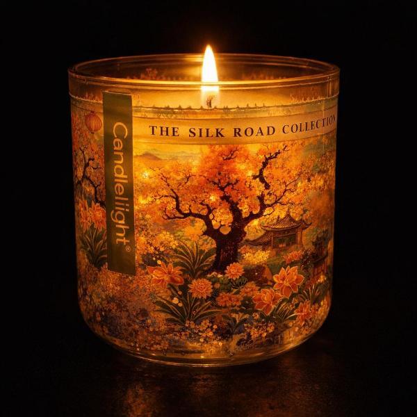 Candlelight LED candle Chengdu cherry blossom scent - imported from the UK