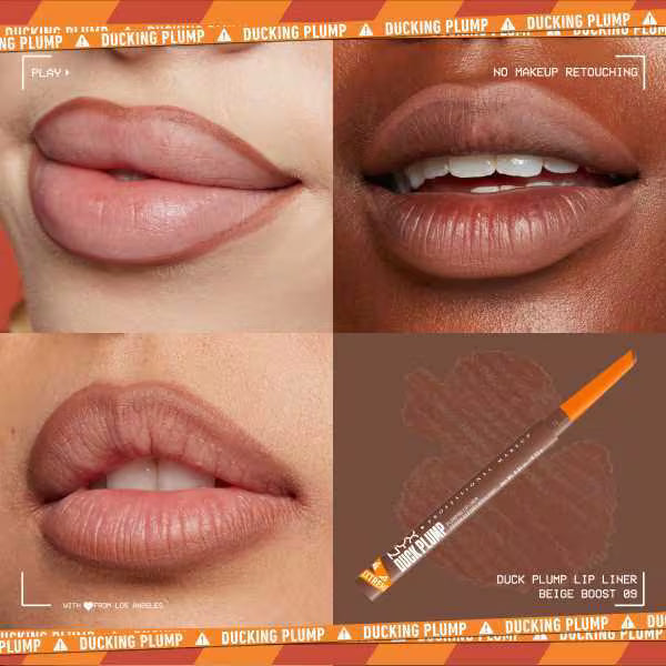 NYX Professional Makeup plumping lip liner clear, imported from the UK