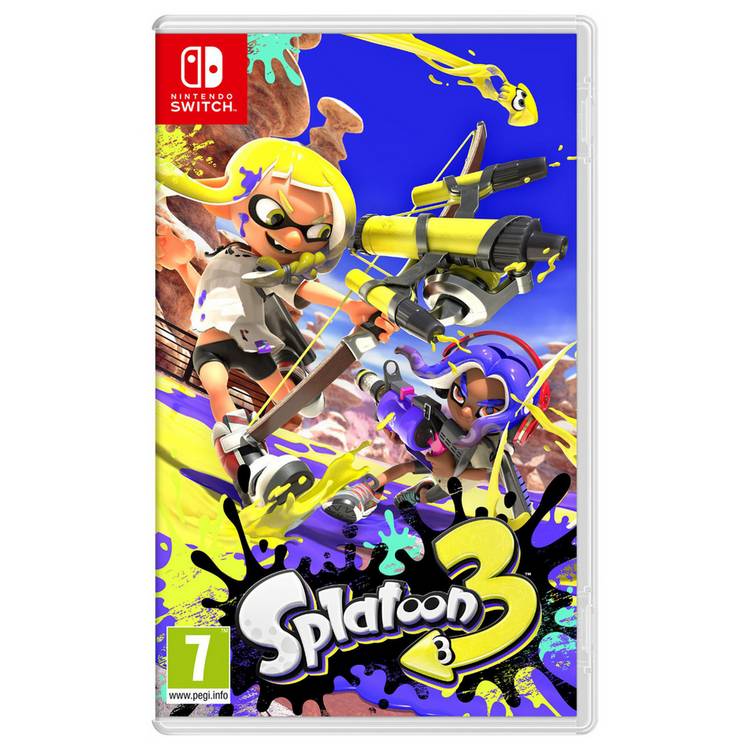 Splatoon 3 Nintendo Switch game, UK version