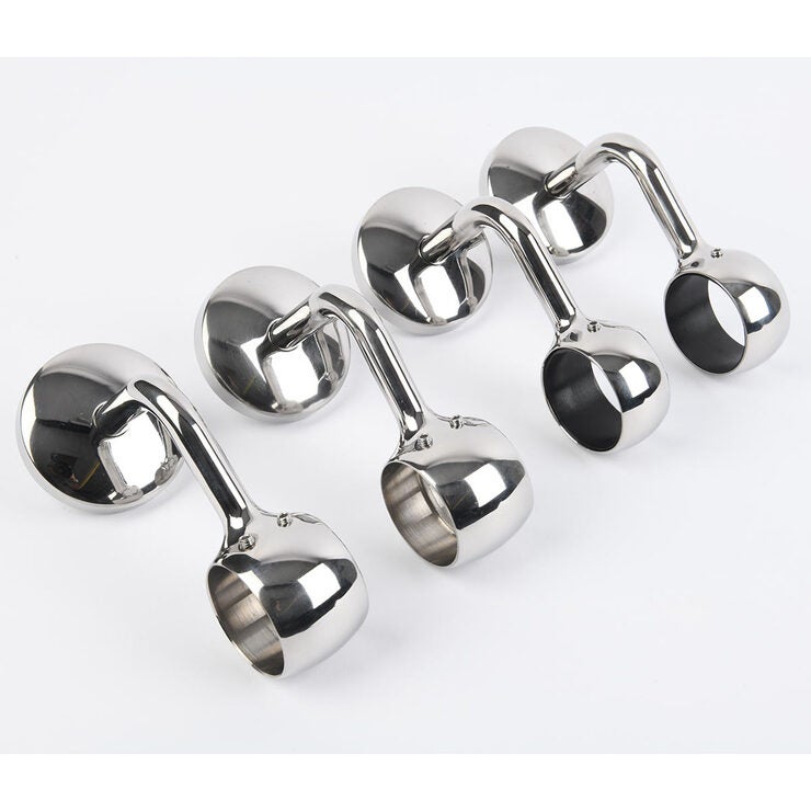 Rothley polished stainless steel handrail kit 3.6m, UK version