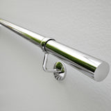 Rothley polished stainless steel handrail kit 3.6m, UK version