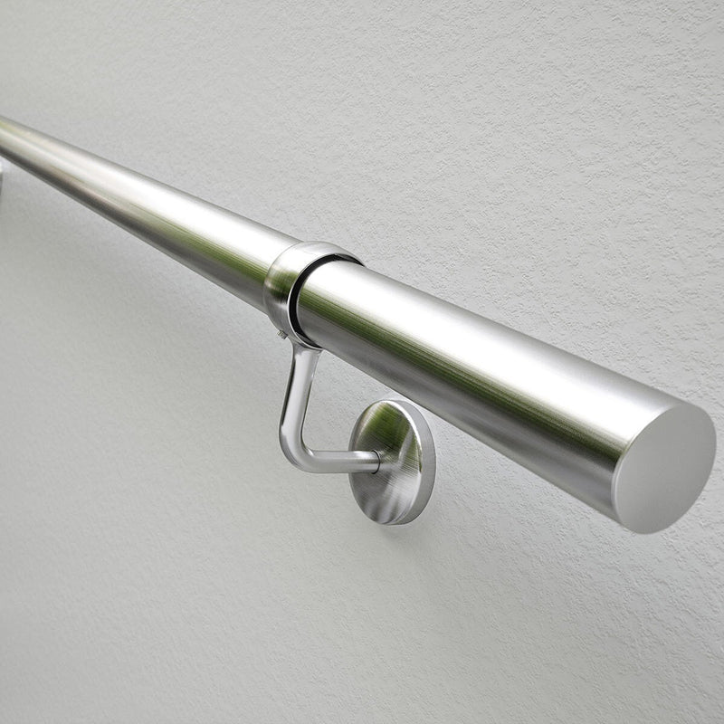 Rothley handrail kit brushed 3.6m, UK version