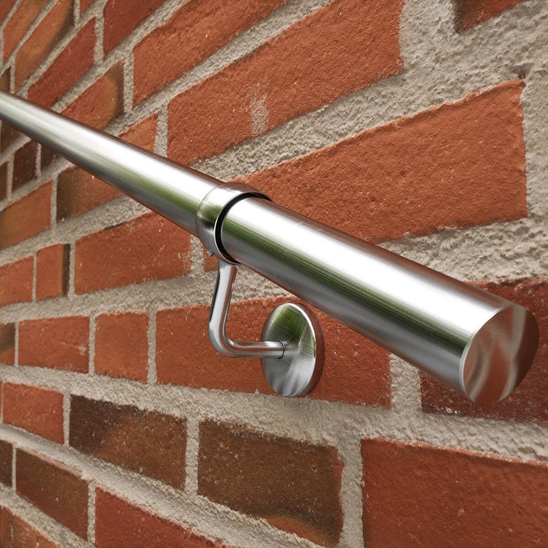 Rothley handrail kit brushed 3.6m, UK version