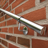 Rothley handrail kit brushed 3.6m, UK version