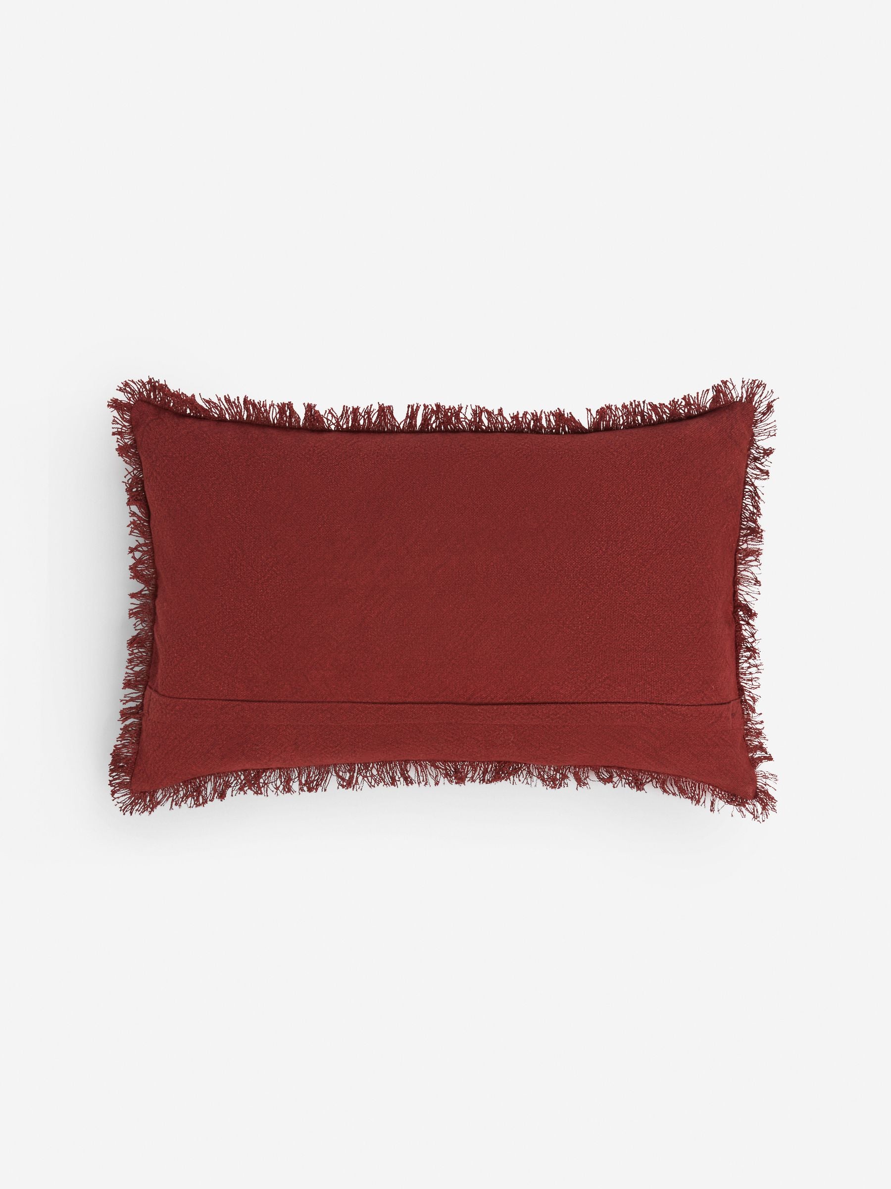 French Connection distressed textured cushion 40x59cm - British product
