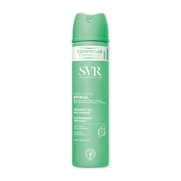 SVR Spirial Vegetal deodorant spray 75ml (British brand)