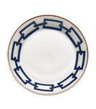 Ginori 1735 Catene Zaffiro tea saucer 13.5cm, UK version