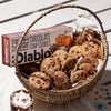 Diablo sugar free chocolate chip cookies pack of 12 130g - British product