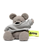 Dolop organic cotton original sweatshirt with side split hem - British product