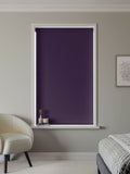 Next grape purple glow blackout roller blind, imported from the UK