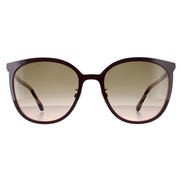 Jimmy Choo Oria sunglasses brown cat eye, imported from the UK