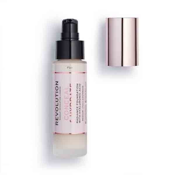 Revolution Conceal & Hydrate Foundation F0.1 GOODS Superdrug   