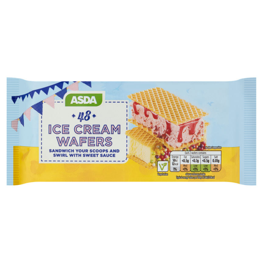 ASDA Ice Cream Wafers GOODS ASDA   