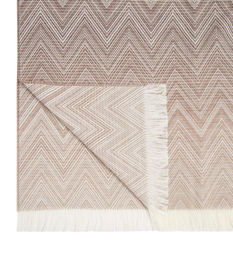 Missoni Home Timmy Throw 130cm x 190cm, imported from the UK
