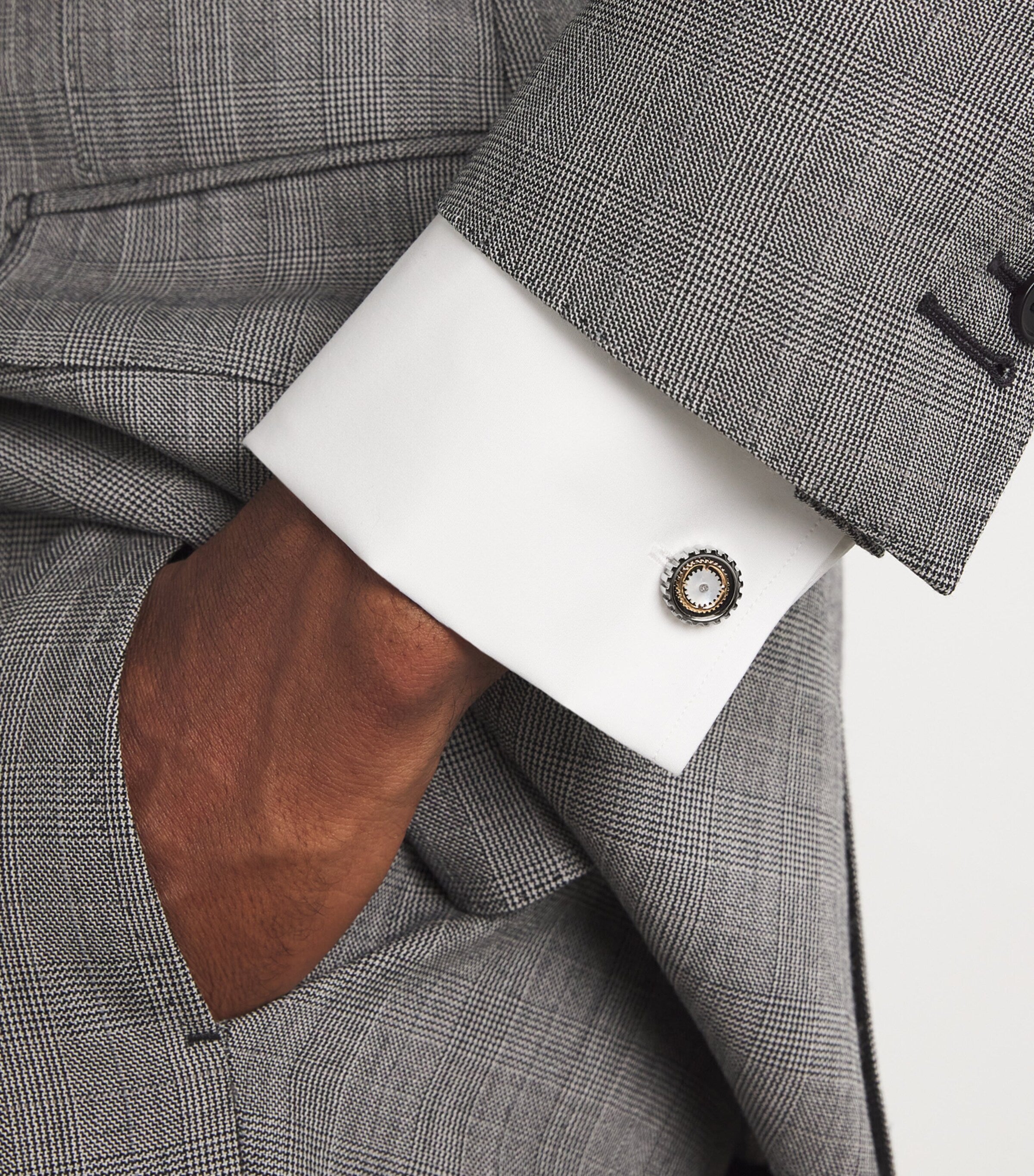 Tateossian Rotare Gear cufflinks (British brand)