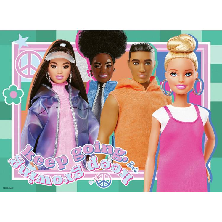 Ravensburger Barbie puzzle pack 4x100 pieces, imported from the UK